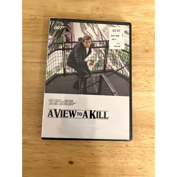 A View To A Kill 1985 DVD Action Roger Moore Grace Jones Christopher Walken Pre- - Picture 1 of 4
